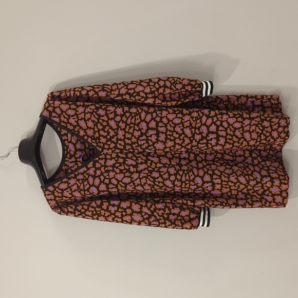 Eloquii Black and Purple Patterned Dress - Picture 4 of 8